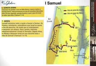 SeminárioTeológicoShalom
ProduzidopeloProf.RicardoGondim
Proibidaareproduçãosemautorização
I Samuel
 