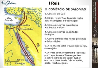 SeminárioTeológicoShalom
ProduzidopeloProf.RicardoGondim
Proibidaareproduçãosemautorização
I Reis
 