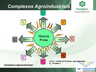 Complexo Agroindustrial 
Complexos Agroindustriais  