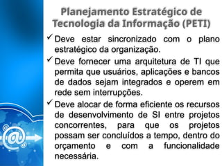 aula planejamento estrategico de TI para turma de administração V e VII ...
