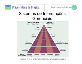 Sistemas de Informações
      Gerenciais
 