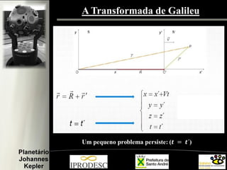 A Transformada de Galileu

 