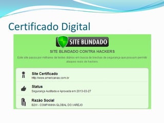 Certificado Digital
 