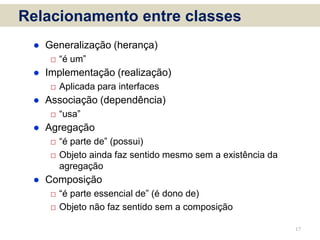 Diagrama de classe aula 02 PDF para UML. | PDF