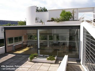 Villa Savoye, Poissy-sur-Seine  –  Le Corbusier (1928/1931) 