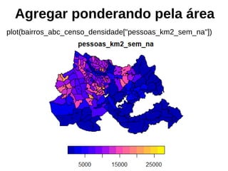 Agregar ponderando pela área
plot(bairros_abc_censo_domicilios["domicilios_sem_na"])
 