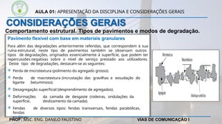 Aula 4. Apresentação da disciplina e considerações | PPTX