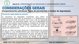 Aula 4. Apresentação da disciplina e considerações | PPTX