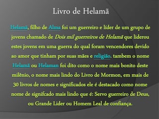 Livro de Helamã 
 