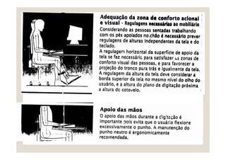 Aula 4 - Ergonomia
