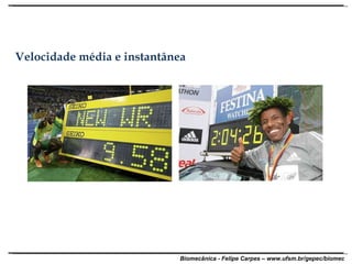 Velocidade média e instantânea 