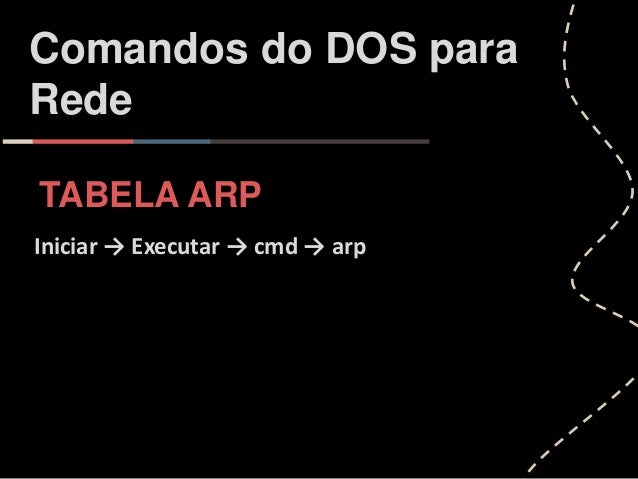 Comandos de rede cmd pdf