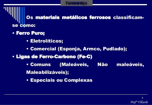 Aula 4 ferro