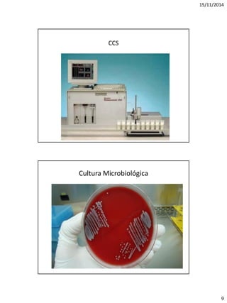15/11/2014
9
CCS
Cultura Microbiológica
 