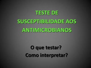 TESTE de MACRODILUIÇÃOg/mL 100           50         25       12.5      6.25       3.12        .16          .8            .4         controle     Método quantitativo MICConceito