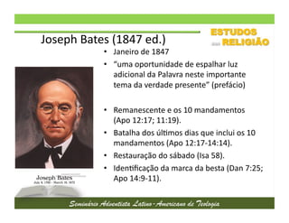Aula 4 o movimento adventista sabatista | PDF