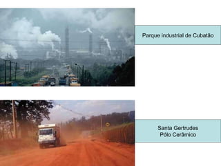 Santa Gertrudes Pólo Cerâmico Parque industrial de Cubatão 