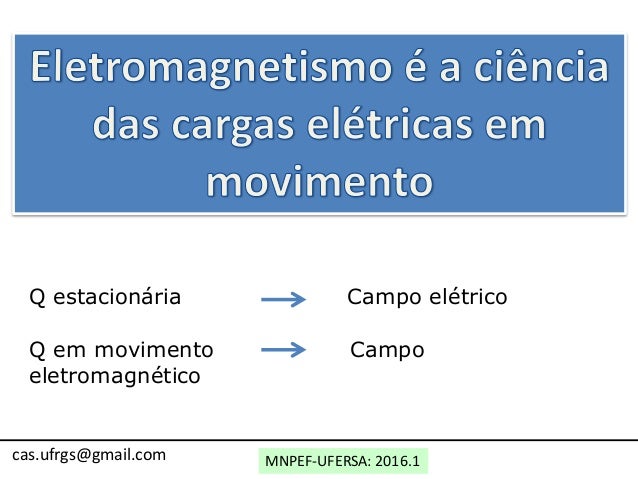 Campo eletron Campo eletron