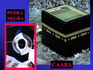  Nova religião colocava em risco   o poder dos CORAIXITAS. Perseguição a Maomé – HÉGIRA    622 – início do calendário árabe.