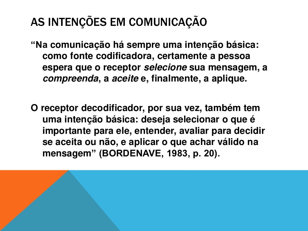 Em Que Consiste O Processo De Comunicação