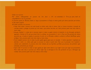 Processos - Sistemas Operacionais