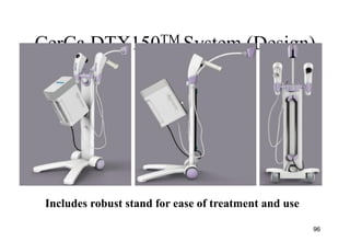 CerCa DTX150TM System (Design)

Includes robust stand for ease of treatment and use
96

 
