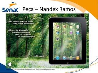 Peça – Nandex Ramos




Fonte: http://oceanusprojects.blogspot.com.br/2010/09/apple-ipad.html
 