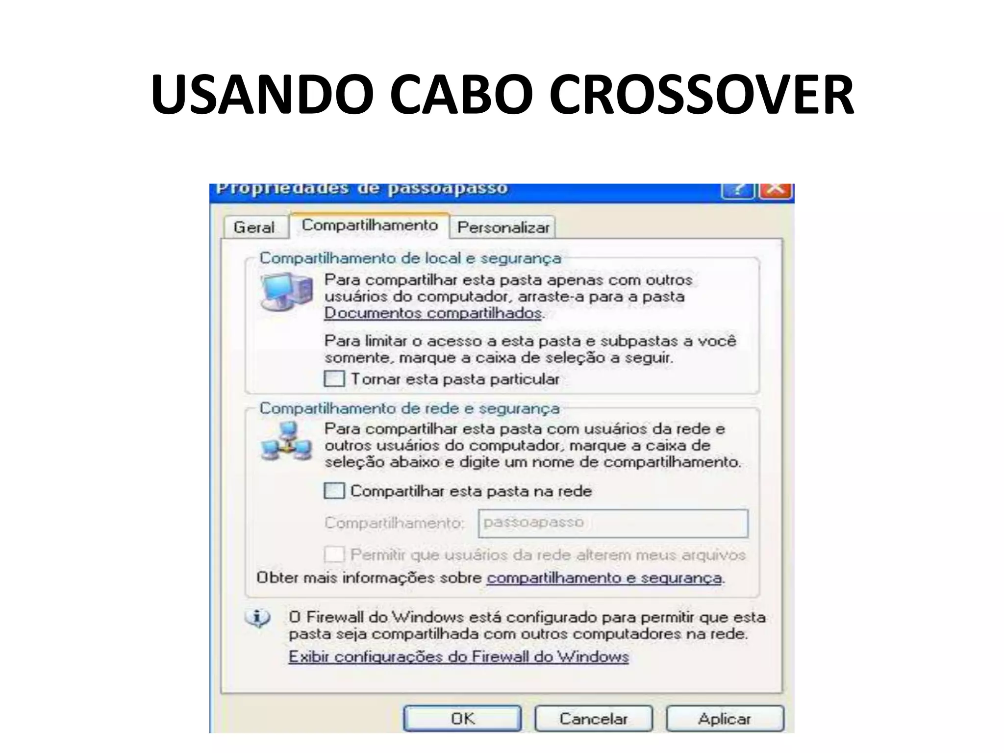USANDO CABO CROSSOVER
 