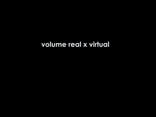 volume real x virtual 