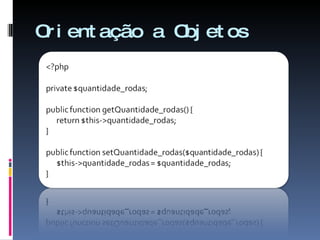 Orientação a Objetos 
