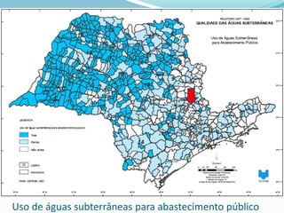 Uso de águas subterrâneas para abastecimento público

 