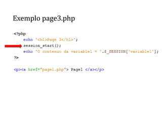 Exemplo page3.php
 