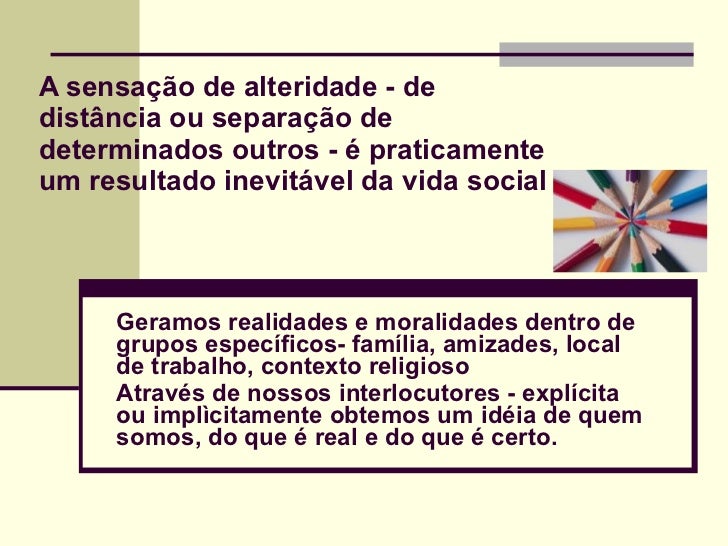 Relacione A Figura Acima Com A ética Da Alteridade