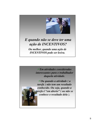 Aula 5 - Gestão de Benefícios e Incentivos