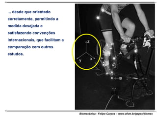 ... desde que orientado corretamente, permitindo a medida desejada e satisfazendo convenções internacionais, que facilitam a comparação com outros estudos. 