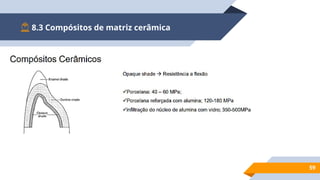 8.3 Compósitos de matriz cerâmica
59
 