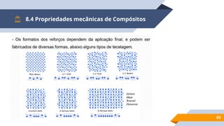 65
8.4 Propriedades mecânicas de Compósitos
 