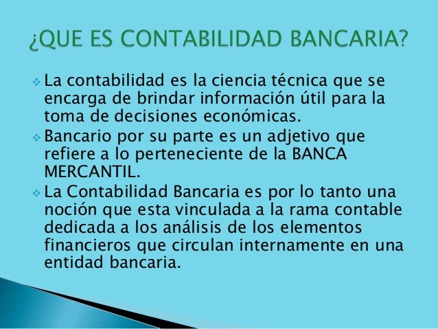 Aula 5 contabilidad bancaria