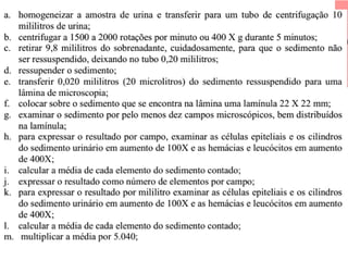 icaClínica3. Análise de sedimentos
 