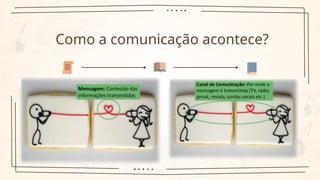 Como a comunicação acontece?
 
