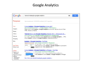 Google Analytics
 