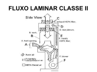 FLUXO LAMINAR CLASSE II
 