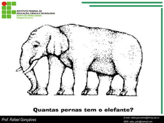 E-mail: rafael.goncalves@ifnmg.edu.br  MSN: rafax_adm@hotmail.com Prof. Rafael Gonçalves E-mail: rafael.goncalves@ifnmg.edu.br MSN: rafax_adm@hotmail.com 