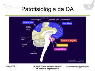 Patofisiologia da DA 