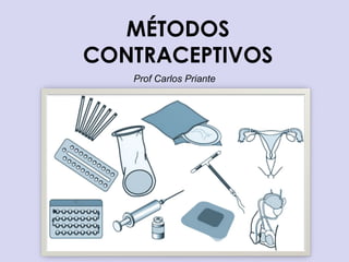 MÉTODOS
CONTRACEPTIVOS
Prof Carlos Priante
 