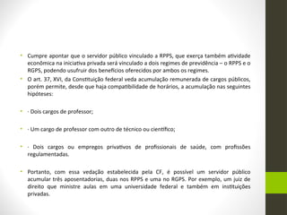 Rpps Rules Comprehensive Overview of Brazilian Social Security Regimes: RGPS, RPPS ...