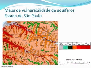 Mapa de vulnerabilidade de aquíferos
Estado de São Paulo

(Hirata et al 1997)

 