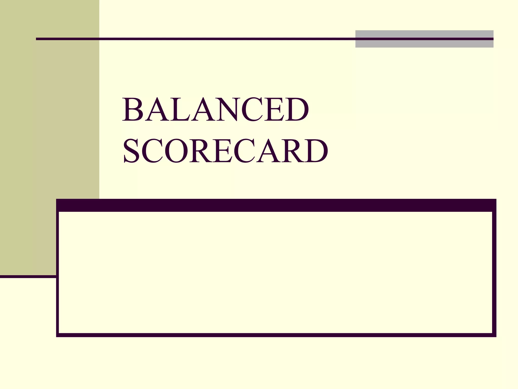 Aula 6 balanced scorecard PPT