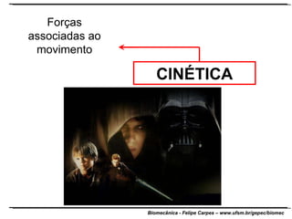 Forças associadas ao movimento CINÉTICA 
