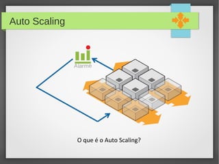 Auto Scaling
O que é o Auto Scaling?
 